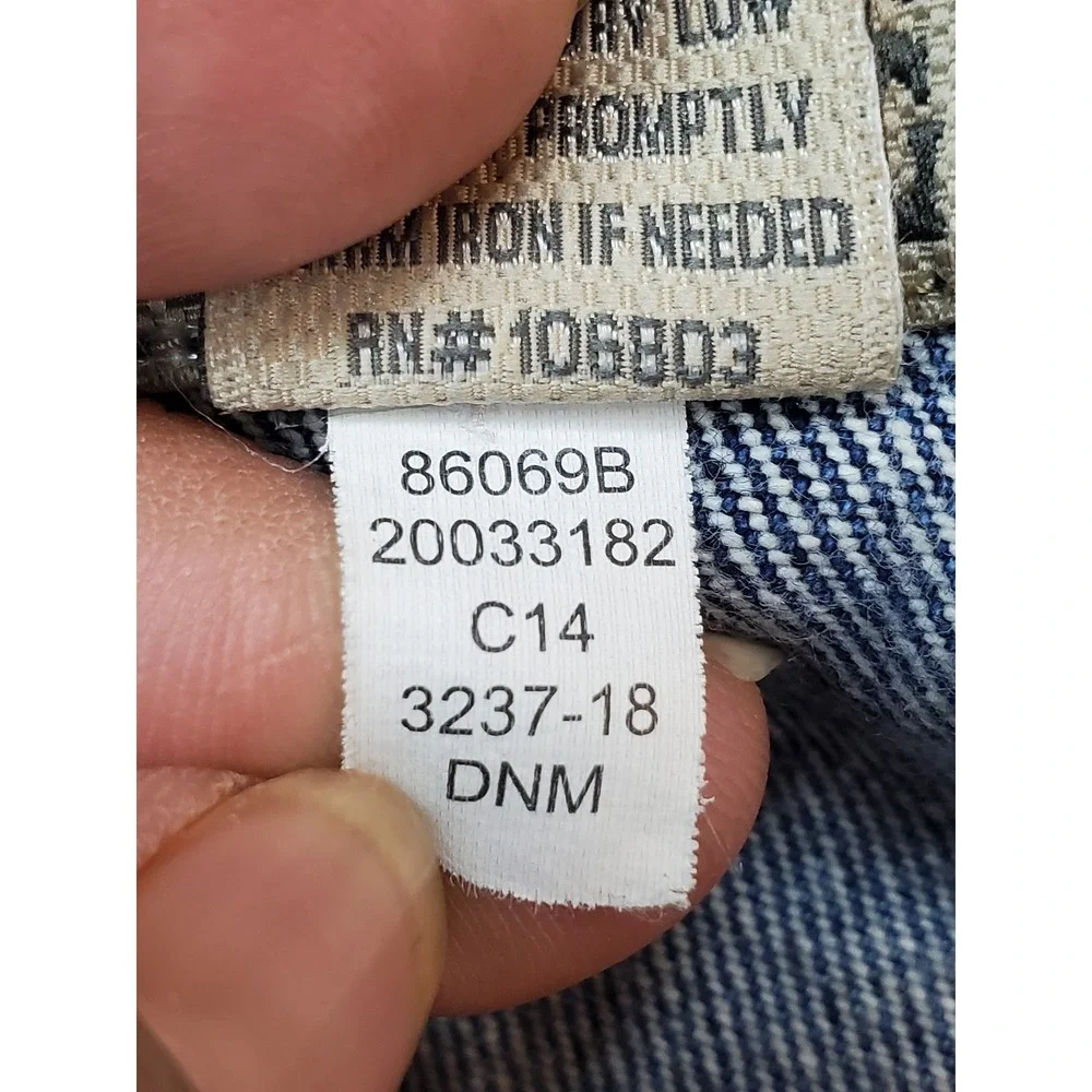 Duluth Trading Co Men Jeans 37X36 Blue Denim Ballroom Relaxed 34